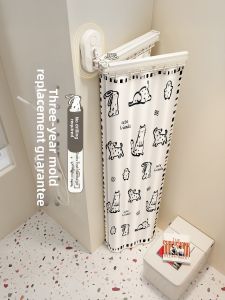 WEILAISHI | Suction Cup Non-Drilling Waterproof and Mildew-Resistant Bathroom Shower Curtain
