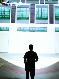 SMILING SHARK LED Flashlights Rechargeable Torch Light M80 100W 10000LM Type-c Heavy Duty Flash Light Waterproof Outdoor Camping Mountain Climbing Lighting SD5212