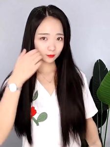 U clip Hairclip korea biglayer bottom curly 60cm V clip U clip / Rambut Palsu / Wig Palsu Belakang / Extension Rambut AG02