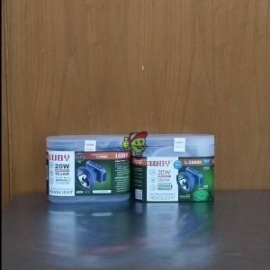 Senter Kepala LED Luby L-2888L & L-2888K 20 Watt Rechargeable Original