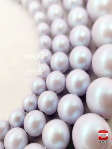 Vòng Cổ Ngọc Trai Pha Lê Màu Xanh Mộng Mơ Thủ Công DIY Phụ Kiện Trang Sức Thời Trang Mới Về Vật Liệu Hạt Nguyên Chất