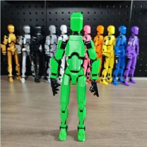 Hot Toys | 13 Multi-joint Moving Doll 3D Printed Hand Lucky 13 Doll Full-body Activity Robot Decompression Marvel Toys