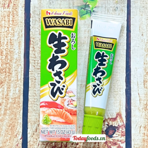 Mù Tạt Xanh Wasabi (House Foods) Nhật Bản 43G