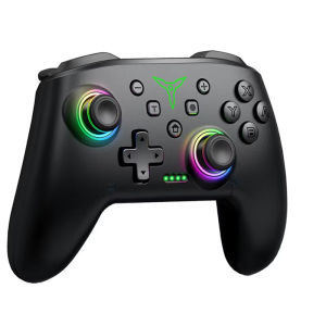 BEBONCOOL | BEBONCOOL Q218 RGB Wireless Gamepad with Turbo Function for Nintendo Switch iOS Android Console - Programmable Pro Controller