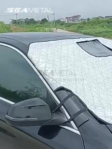 SEAMETAL | SEAMETAL Car Snow Shield Frost Prevention Front Windshield Sunshade Car Recorder Opening Design Snow Shield Car Protection Cover