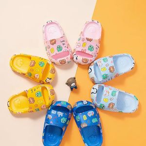100% KARET ALAMI!! ANTI SLIP Sandal Anak Imut Lucu Import untuk Laki-Laki & Perempuan Termurah Size 24-35 TCA053 [No Box]