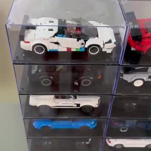 MOC Brick Defender 401pcs Racing Sports Car Technical Vehicle Racer Building Blocks Creative Garage Toys for Adults