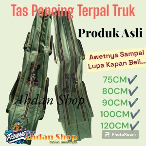 TAS PANCING 120CM DUA RUANG DARI BAHAN KAIN TERPAL TRUK|MUAT JORAN PANCING BANYAK