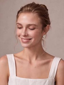 WYK | Dopamine Light Blue Enamel Earrings