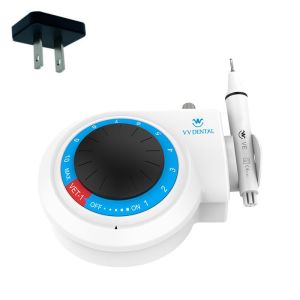 เครื่องขูดหินปูนอัลตราโซนิก VVDental พร้อมหัวขูด 5 แบบ สำหรับสุขอนามัยช่องปาก ขจัดคราบหินปูนและคราบพลัค