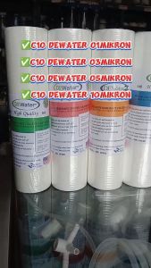 SEDIMENT FILTER 10 INCHI DEWATER FILTER (3 MIKRON)