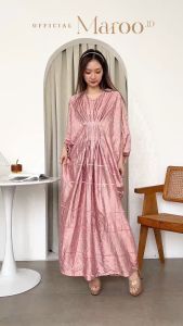 Maroo - Bella Kaftan [EID Collection] Baju Lebaran/ Kaftan Kekinian/ Kaftan Lebaran