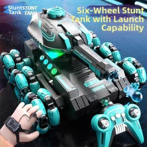 LIWAN | Remote Control Gesture Sensing Transformable Tank RC Vehicle