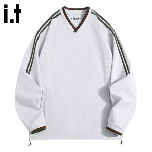 izzue | Casual V-Neck Long Sleeve T-Shirt
