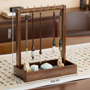 QINQI | Multifunctional Chinese Calligraphy Pen Rack Display Stand