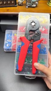 RAJA AOKI Tang Crimper Terminal Cable Connector Four Mandrel Crimping Plier - HSC8 6-4A