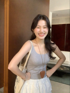 imimtuan | Áo Camisole Quây Đệm Phong Cách Quyến Rũ