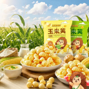 Ciweiagan | Cheesy Corn Soup Flavor Snacks 8g 20 Packs