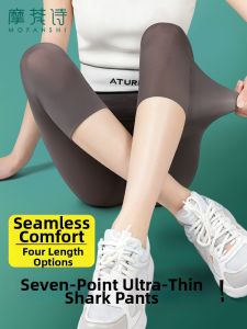 MOFANSHI | 7/8 Length Slim Thin Outerwear Tights Plus Size