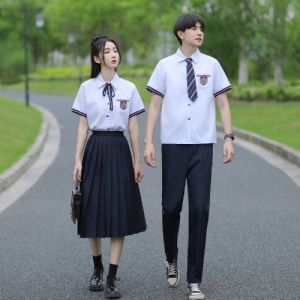 High School Student Graduation Season JK Shirt Chorus Competition Performance Uniform Middle School Sixth Grade Class Uniform