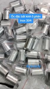 Ốc bắt kính cường lực cầu thang - Ốc đặc phi 38 nhiều kích thước - Bọ bắt kính