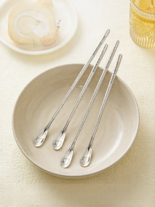 MODERN SWEETHOME | Stainless Steel Mini Dessert Honey Stirring Spoon