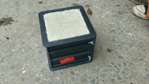 Cetakan Kubus Beton Concrete Cube Mold Abs Plastik 15 X 15 X 15
