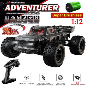 ST [ส่งเร็ว] KF16มีของของแท้รถ RC 4WD 70KM/H ทางวิบาก2.4G รถบังคับระยะไกลแบบไร้แปรงถ่านการแข่งขันความเร็วสูงรถบิ๊กฟุตดริฟท์เทียบกับ Hyper Go 14210