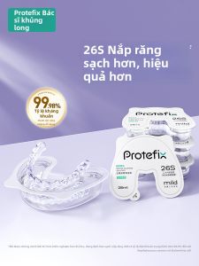 PROTEFIX | Effective Orthodontic Retainer Cleaning Liquid for teeth retainer