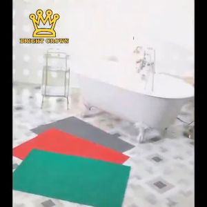 Keset Kamar Mandi ANTI SLIP 6 mm Size 40 x 60cm Bright Crown