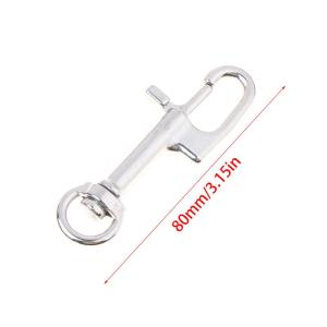 New Dual Head Marine Diving D Ring Snap Hooks With Swivel Bolt Snap Hook Clip 316 Stainless Steel Oval Swivel Spring Snap Hook