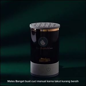 Pembersih Kuas Makeup 3in1: Otomatis & Efisien