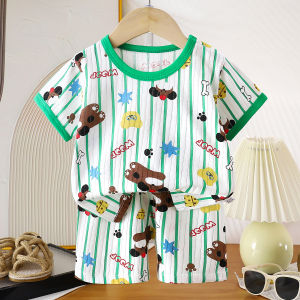 JIFANPAUL | Summer Cotton Children Pajama Set