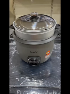 Butterfly 2.8L Electric Rice Cooker With Steam Tray - BRC-128