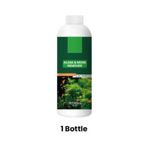 Pond & Aquarium Algae RemoverProtease Reductase FormulaPrevent Algae GrowthWater Clarifier Safe for FishQuick Clean