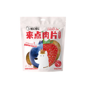 QZee Double Flavor Pet Snacks Chicken And Duck Meat Dried Fruit Vegetable Low Fat Eye Health Maintaining Dog Treats Pet Supplies