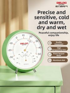DELIXI Electric | Precise Humidity and Temperature Display Mini Room Thermometer