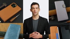 Bao Da Đeo Lưng Ionecase Iphone X/XS Da Bò Sáp