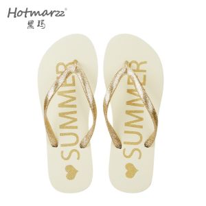 Hotmarzz Womens flip flops EVA anti slip slippers for outdoor wear beach clip on slippers HM7114