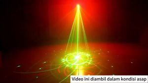 COD TAFFLED LAMPU SOROT PANGGUNG DISCO PESTA PARTY DJ USB LED RGB 60 PATTERN 240 V WITH REMOTE