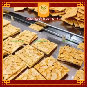 Bánh ngói hạnh nhân Alpha nutrition ăn kiêng giảm cân ăn vặt healthy eatclean