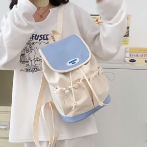BuzzBag - Tas sekolah wanita berkapasitas besar korea import fashion kuliah tas ransel laptop backpack