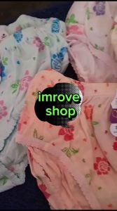 Celana Dalam Wanita Ukuran/Size" L "(ABG-Dewasa) harga"per 3 pcs"motif bungamurahKualitas Baik.
