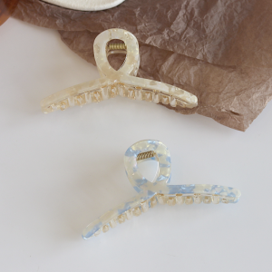 Gentle Design Honey Tawny Summer Full Updo Hair Back Head Barrettes Lazy plus Size Easy to Use Hair Claws