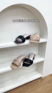 Viditi Caterina Sandal 4 cm | Shoes | Sendal Import Wanita | Santai | Jalan | Harian | Block Heels