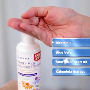 Gently Ultra Soft Body Wash & Shampoo | Sabun Pembersih Badan Dan Rambut Bayi & Anak Tanpa SLS (Bpom)