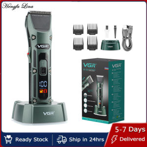 Cordless Electric Adjustable Hair Trimmer For Men Professional Beard Hair Clipper Rechargeable Two Speed Motor Haircut Machine