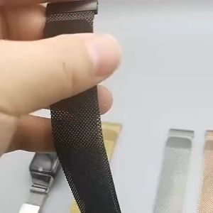 Tali Strap Samsung Galaxy Watch Amazfit Huawei Watch Stainless Steel Strap Milan Loop Magnetic Ukuran 22mm Kompatibel Untuk Galaxy Watch 3 45mm Watch 46mm Gear S3 Amazfit Stratos 2 2s GTR 47mm GTR 3 GTR 3 Pro Huawei Watch GT 2 2e 3 3 PRO 4 46MM