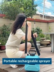 💦24 hours delivery💦 electric water sprayer garden knapsack sprayer pump racun bateri pam racun rumput battery tong racun bateri Endurance 999 minutes TYPE-C charging Free 3 spray nozzles 电动喷水壶