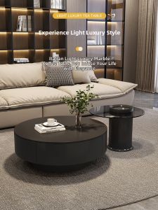 YIYOU | Compact Luxury Sintered Stone Coffee Table